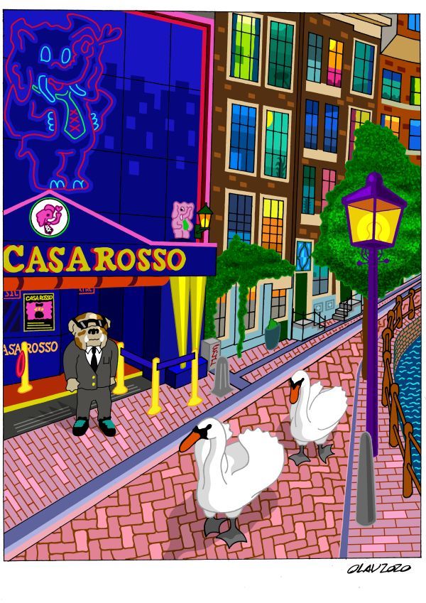 Tekening Casa Rosso